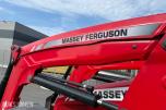 Massey 6455 traktor med frontlaster og ekstra hjulsett 5544 timer