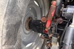 Massey 6455 traktor med frontlaster og ekstra hjulsett 5544 timer