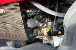 Massey 6455 traktor med frontlaster og ekstra hjulsett 5544 timer