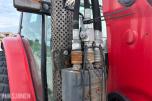Massey 6455 traktor med frontlaster og ekstra hjulsett 5544 timer
