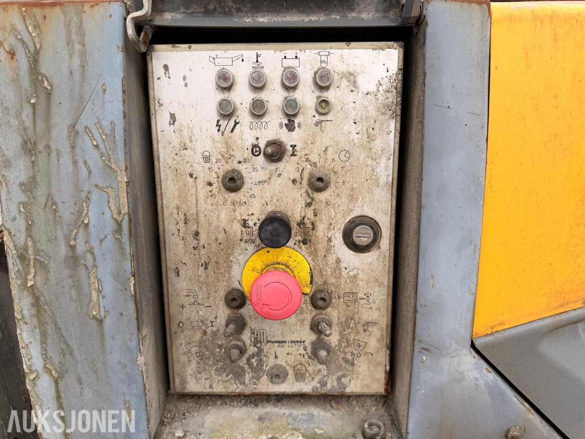 2010 Putzmeister SP11 BMT mørtelpumpe – 751 timer Repobjekt