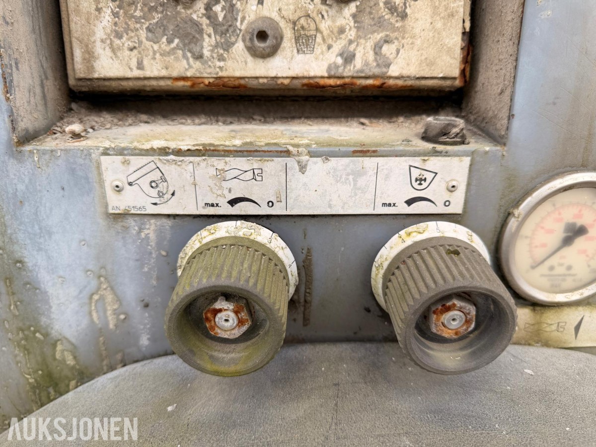 2010 Putzmeister SP11 BMT mørtelpumpe – 751 timer Repobjekt