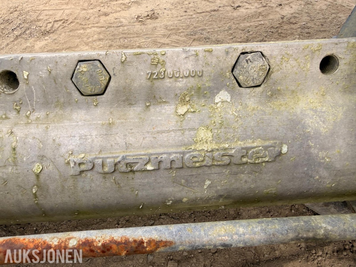 2010 Putzmeister SP11 BMT mørtelpumpe – 751 timer Repobjekt