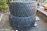2 stk V-Steel Snow vinterdekk 600/65R25 - fungerende stand