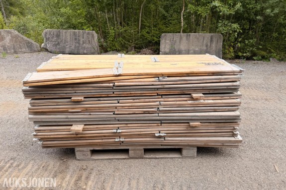 57 stk. pallkarmer – Selges uten minstepris ok