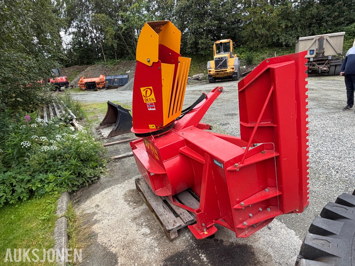 2022 Duun snøfres - 220 cm - 3- punkts innfestning