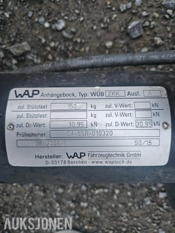 Wap bakfanger Til Lastebil Fl10