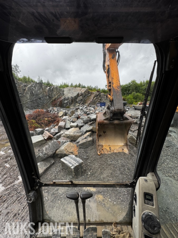 2007 Case CX290B gravemaskin - Graveskuffe - Tilleggshydraulikk
