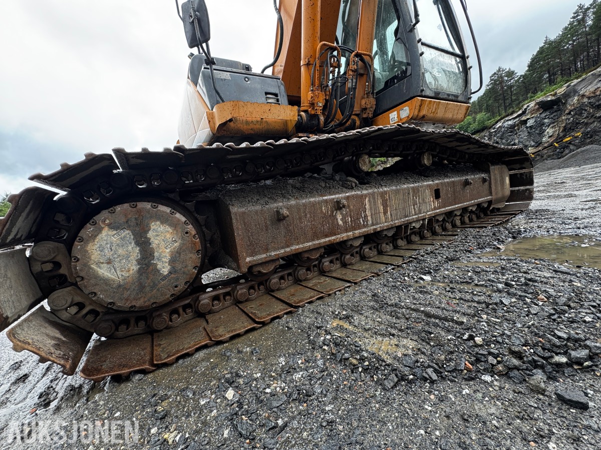 2007 Case CX290B gravemaskin - Graveskuffe - Tilleggshydraulikk
