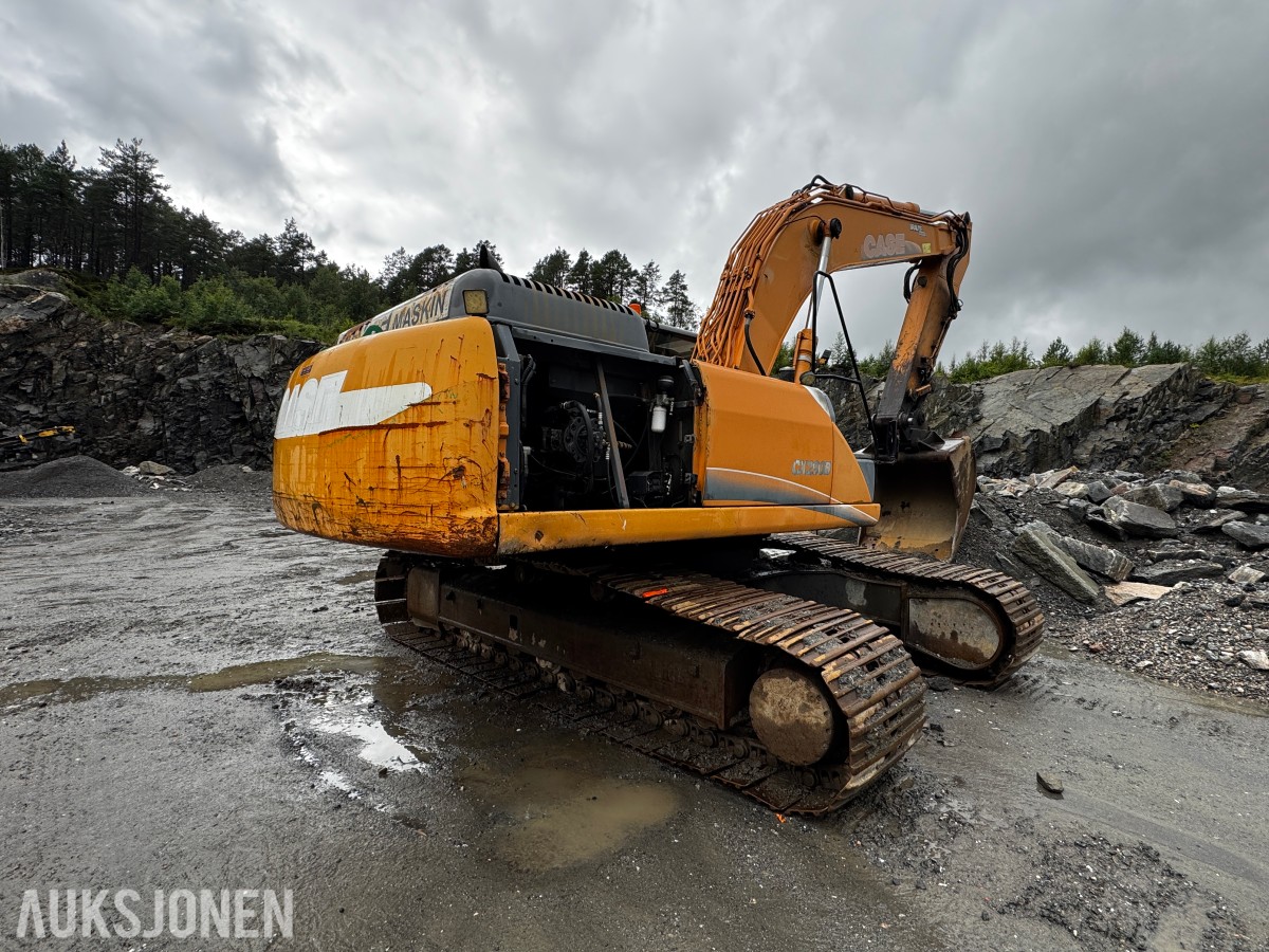 2007 Case CX290B gravemaskin - Graveskuffe - Tilleggshydraulikk