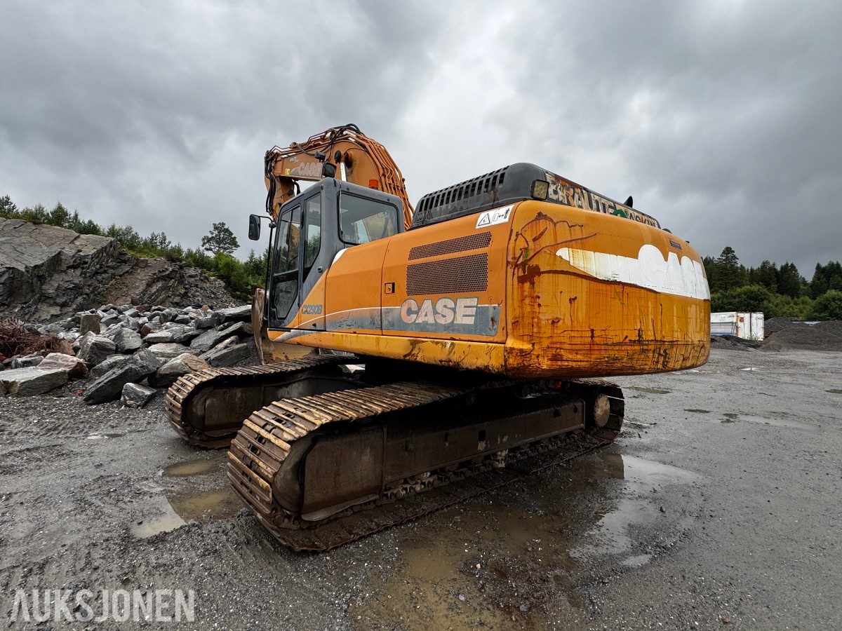 2007 Case CX290B gravemaskin - Graveskuffe - Tilleggshydraulikk