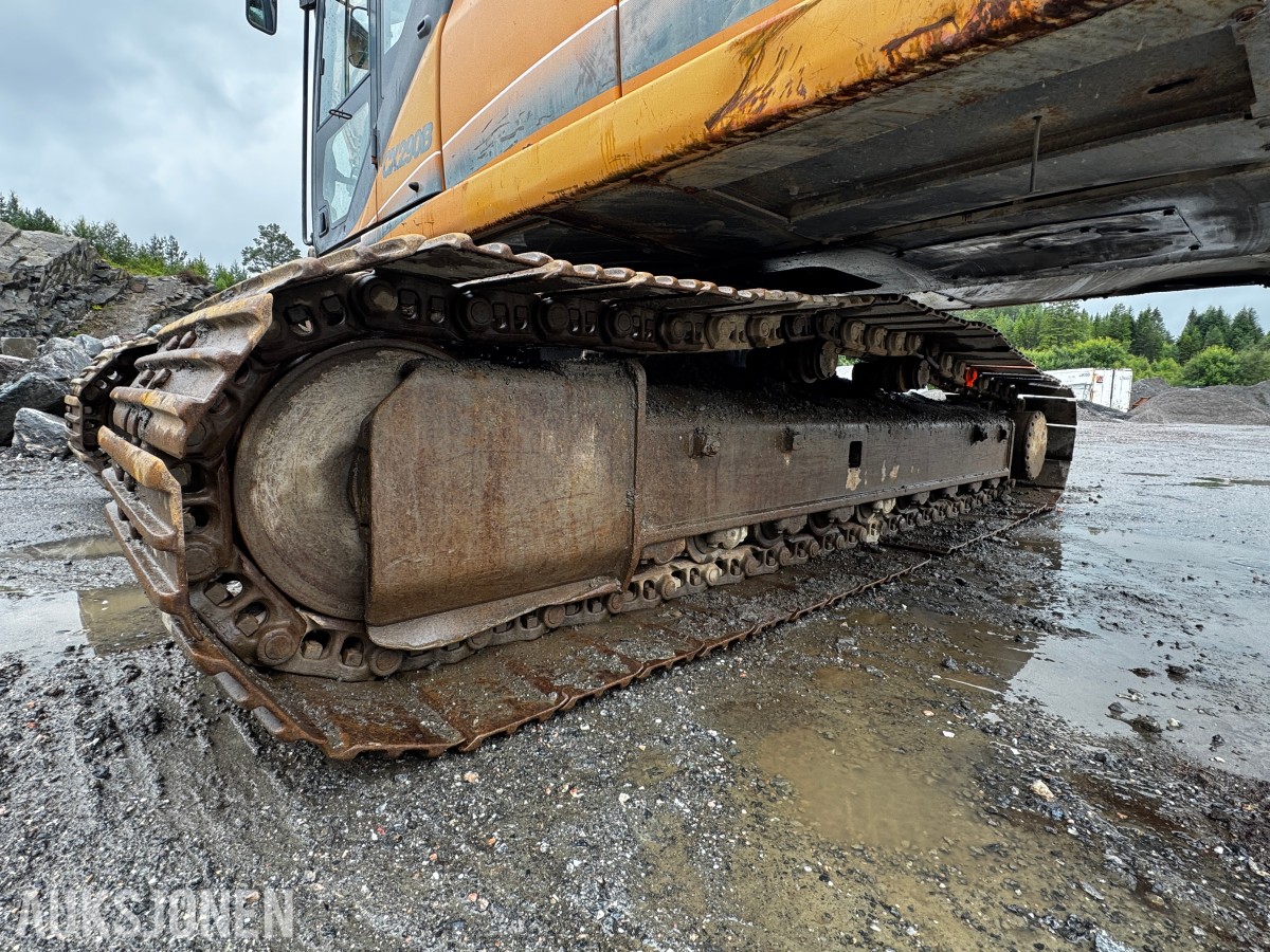 2007 Case CX290B gravemaskin - Graveskuffe - Tilleggshydraulikk