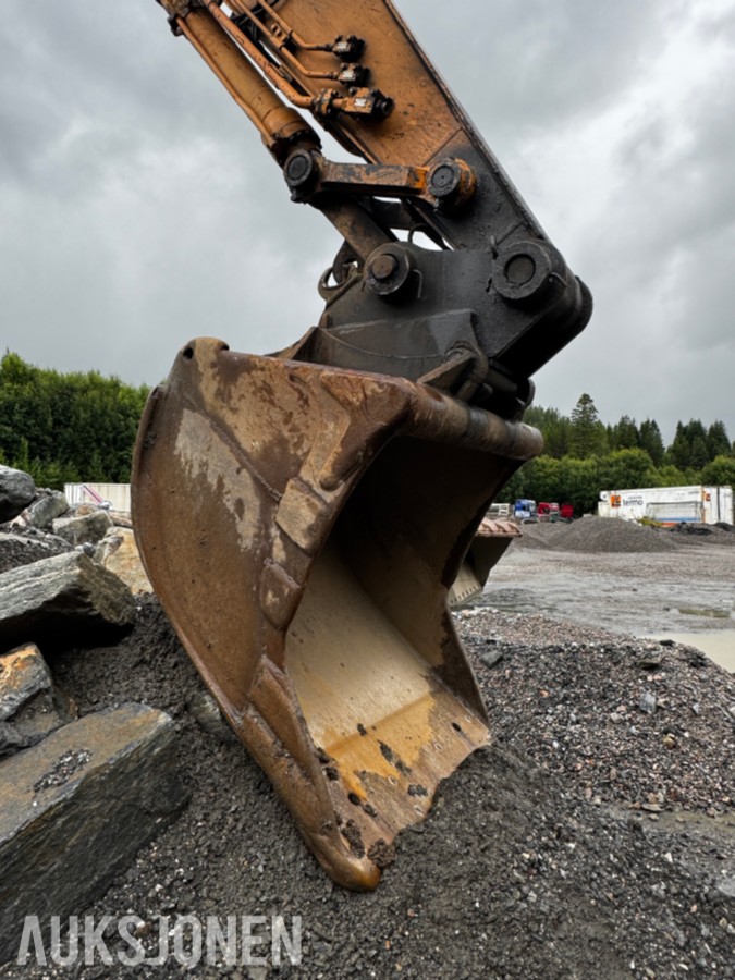 2007 Case CX290B gravemaskin - Graveskuffe - Tilleggshydraulikk