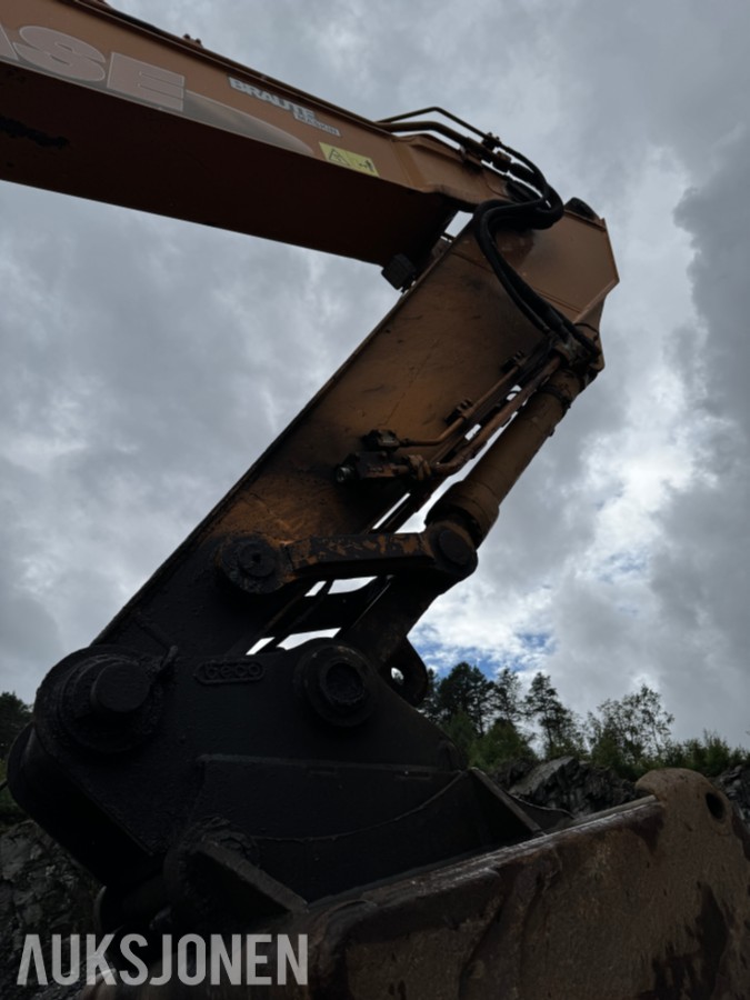 2007 Case CX290B gravemaskin - Graveskuffe - Tilleggshydraulikk