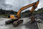 2007 Case CX290B gravemaskin - Graveskuffe - Tilleggshydraulikk
