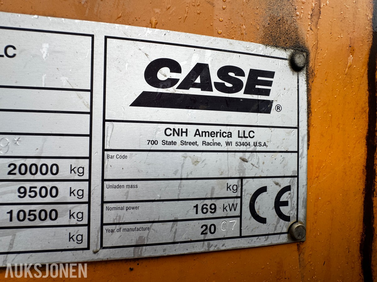 2007 Case 821E Hjullaster