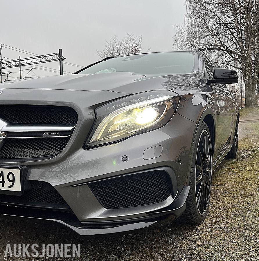 2016 Mercedes-Benz GLA AMG 45 2.0 381HK 4MATIC Adaptiv cruisekontroll ryggekamera