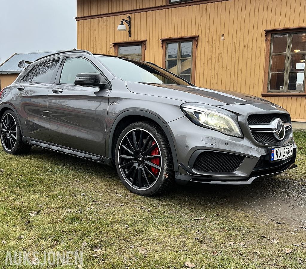 2016 Mercedes-Benz GLA AMG 45 2.0 381HK 4MATIC Adaptiv cruisekontroll ryggekamera