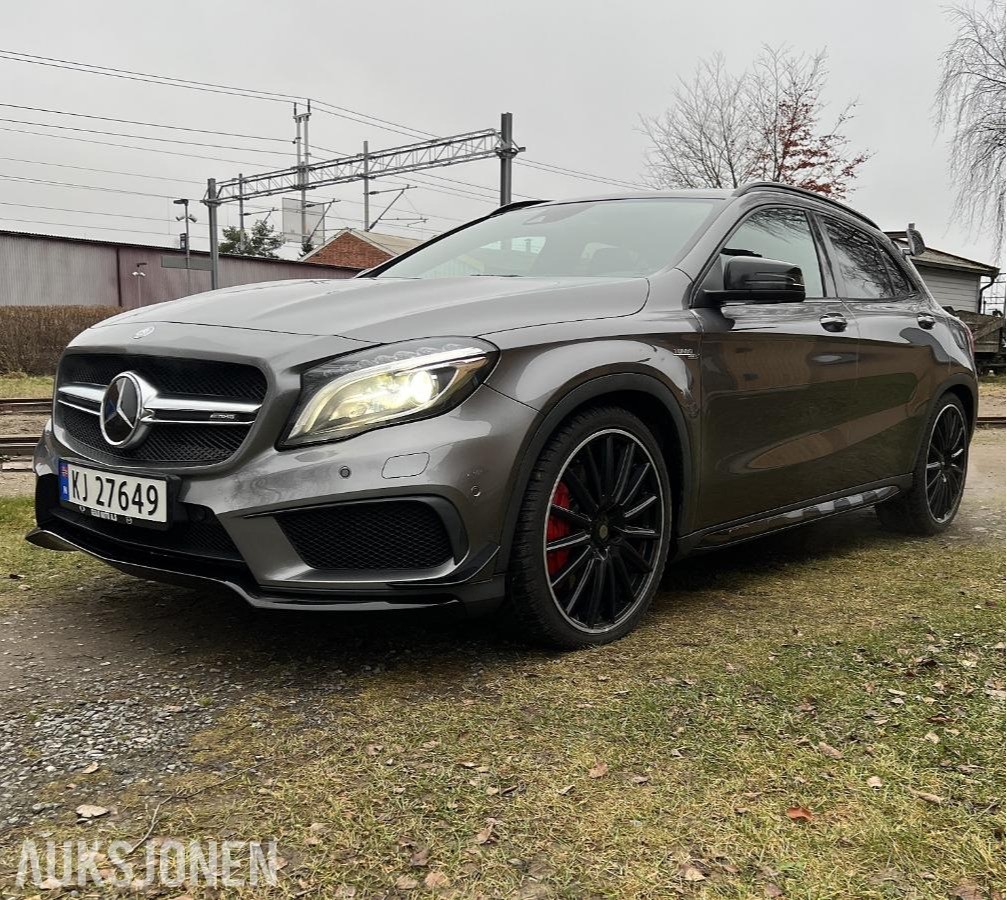 2016 Mercedes-Benz GLA AMG 45 2.0 381HK 4MATIC Adaptiv cruisekontroll ryggekamera