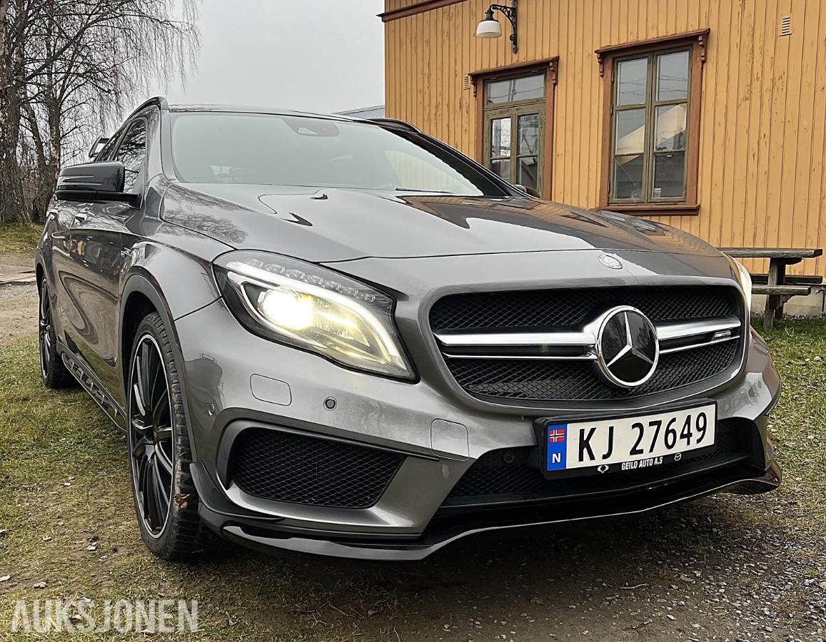 2016 Mercedes-Benz GLA AMG 45 2.0 381HK 4MATIC Adaptiv cruisekontroll ryggekamera