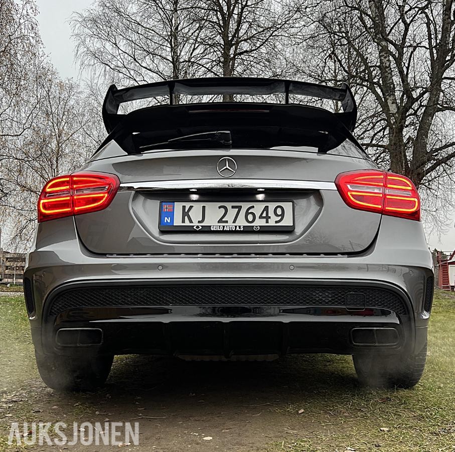 2016 Mercedes-Benz GLA AMG 45 2.0 381HK 4MATIC Adaptiv cruisekontroll ryggekamera