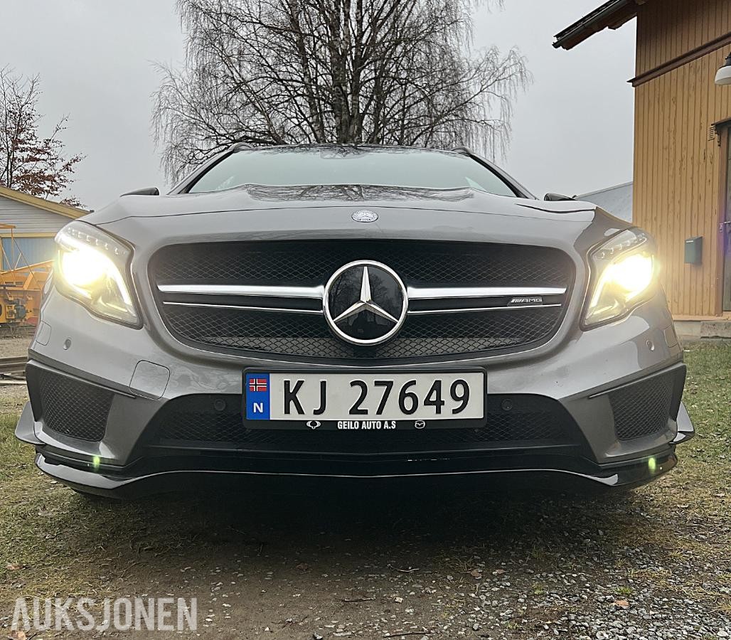 2016 Mercedes-Benz GLA AMG 45 2.0 381HK 4MATIC Adaptiv cruisekontroll ryggekamera