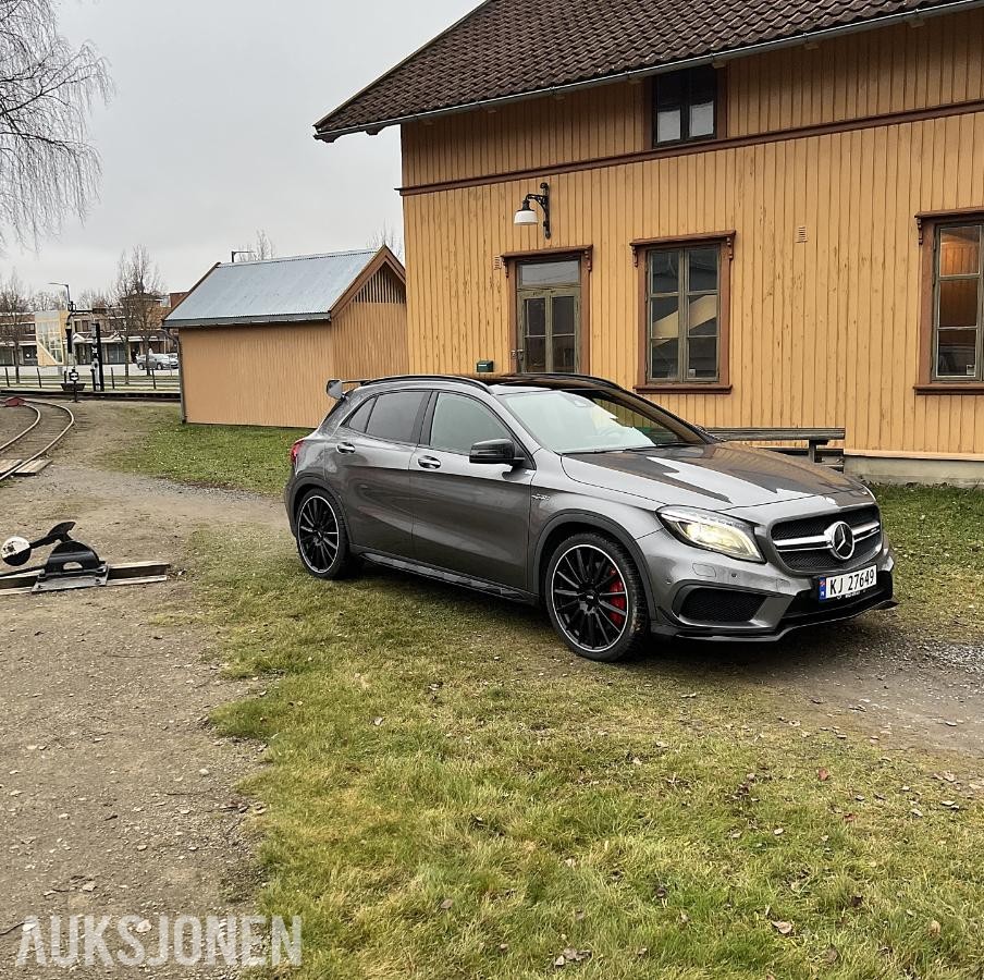 2016 Mercedes-Benz GLA AMG 45 2.0 381HK 4MATIC Adaptiv cruisekontroll ryggekamera
