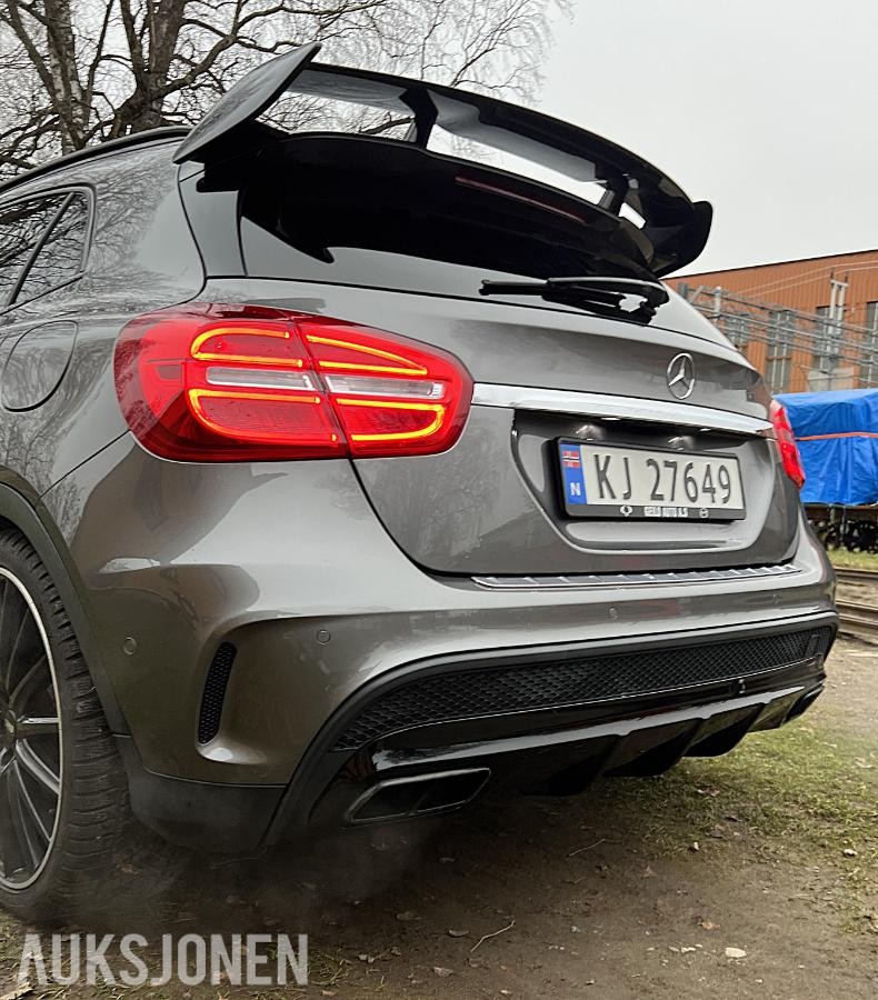 2016 Mercedes-Benz GLA AMG 45 2.0 381HK 4MATIC Adaptiv cruisekontroll ryggekamera