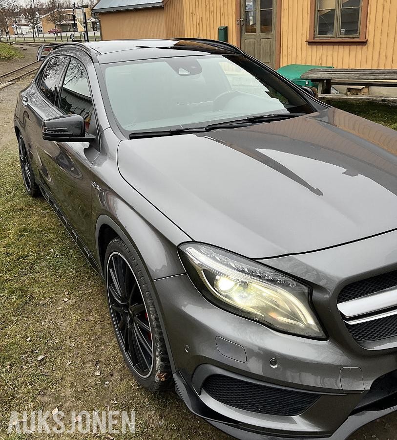 2016 Mercedes-Benz GLA AMG 45 2.0 381HK 4MATIC Adaptiv cruisekontroll ryggekamera