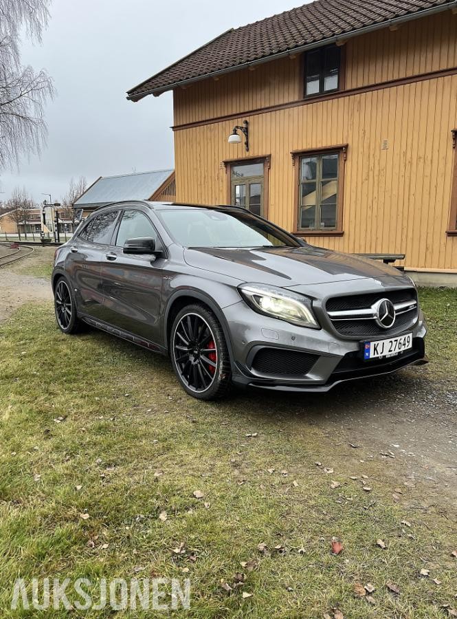 2016 Mercedes-Benz GLA AMG 45 2.0 381HK 4MATIC Adaptiv cruisekontroll ryggekamera