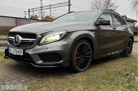 2016 Mercedes-Benz GLA AMG 45 2.0 381HK 4MATIC Adaptiv cruisekontroll ryggekamera