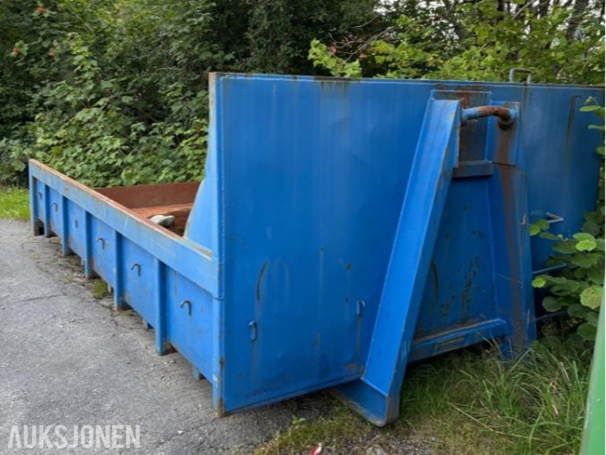 Blå tippkasse blåtipp kasse