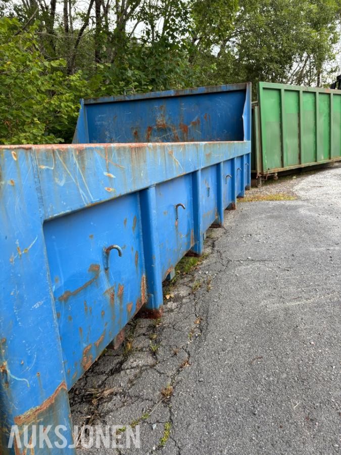 Blå tippkasse blåtipp kasse