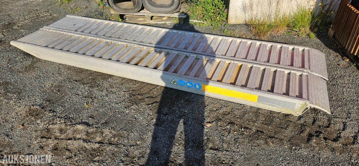 ALM kjørebroer i Aluminium - 2 stk