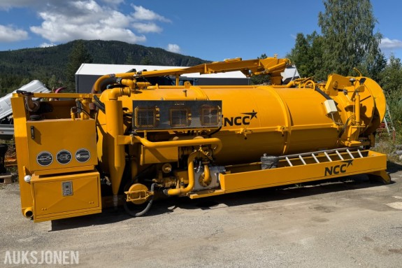 Simon Moos SLS slamsuger / sugeaggregat - 2009 årsmodell - Deutz diesel