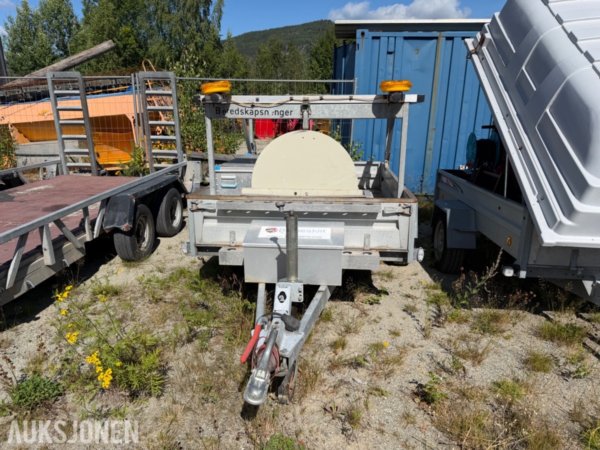 2012 Tysse beredskapshenger - 1300 kg totalvekt