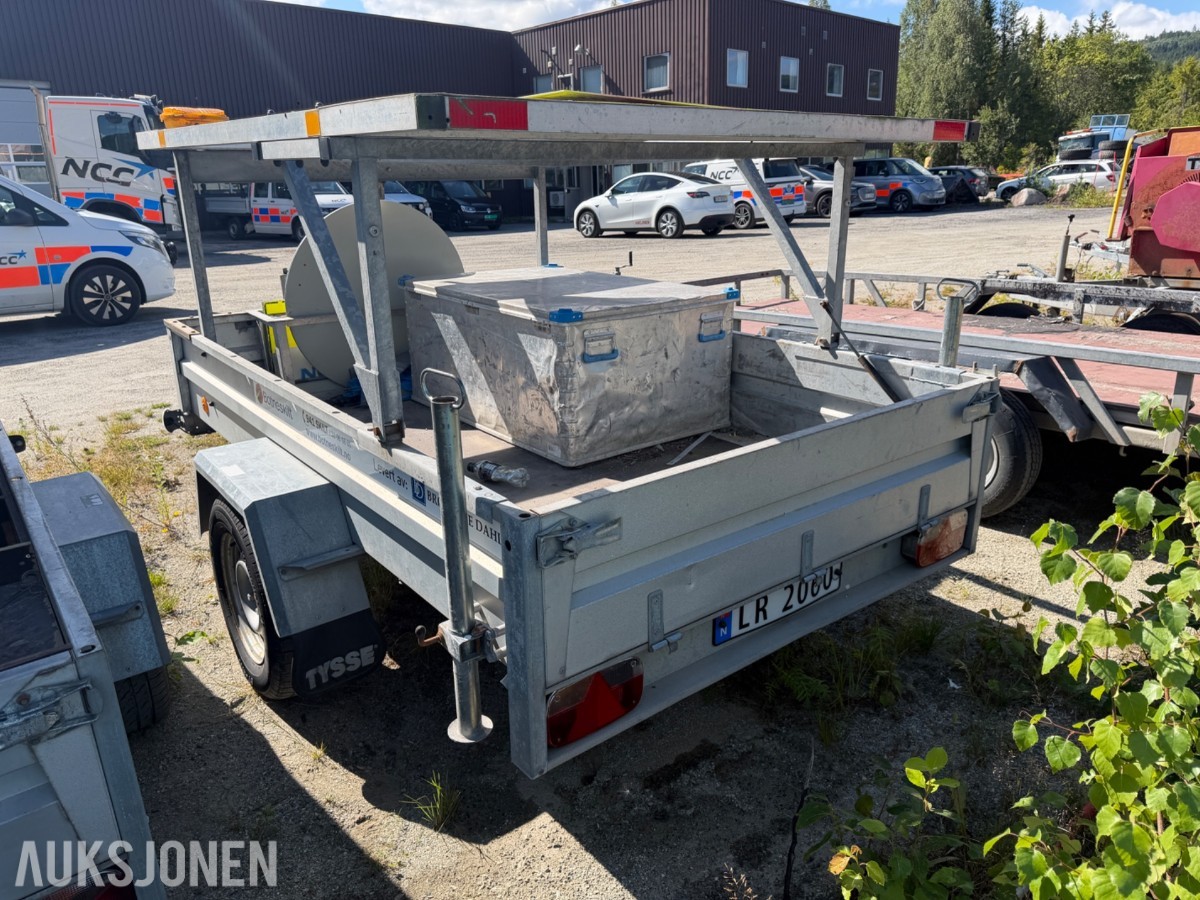 2012 Tysse beredskapshenger - 1300 kg totalvekt