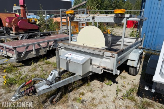 2012 Tysse beredskapshenger - 1300 kg totalvekt