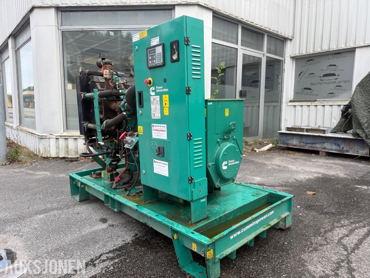 2012 Cummins C66D5 dieselaggregat – 66 kVA , 73 timer