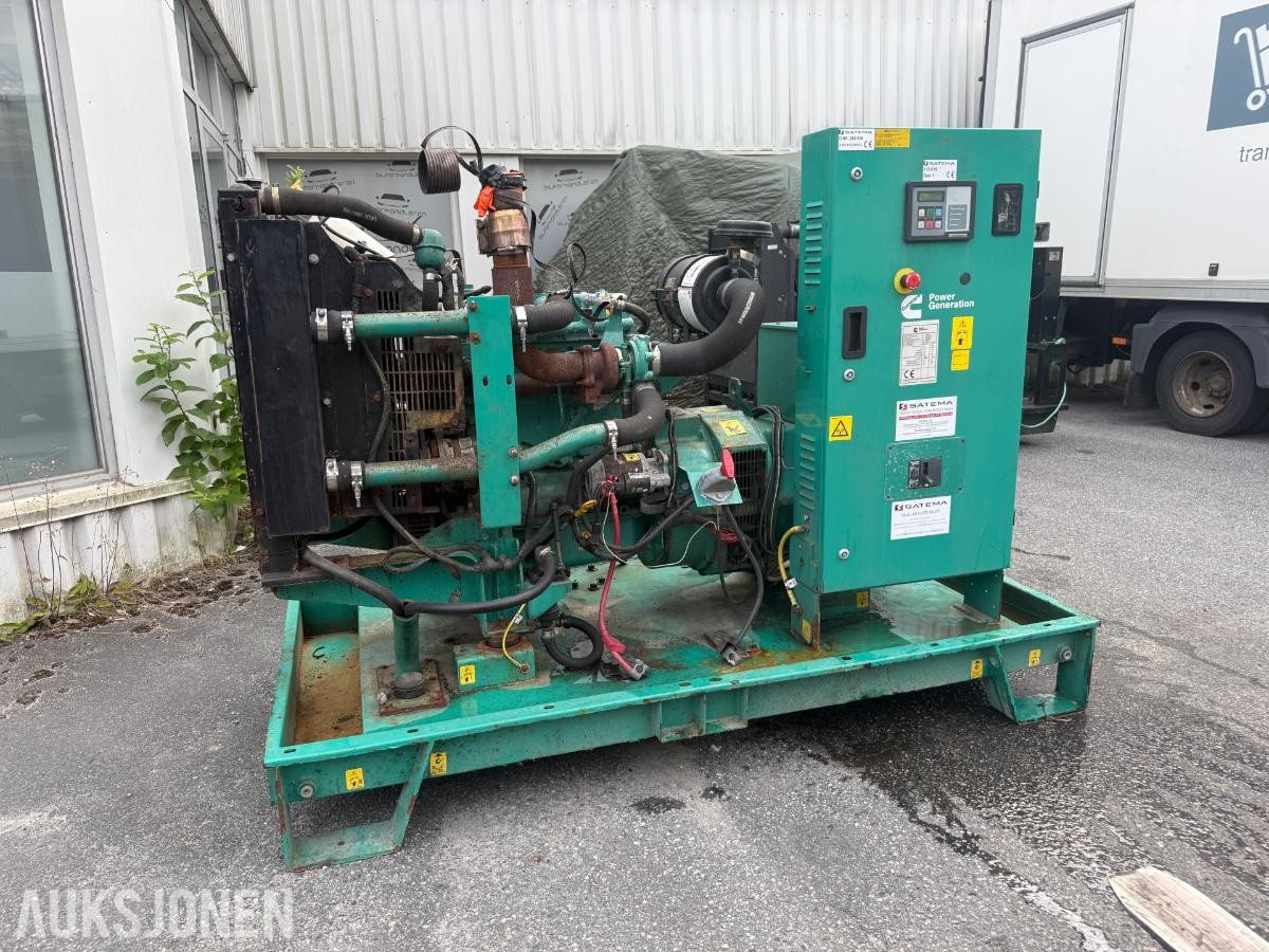 2012 Cummins C66D5 dieselaggregat – 66 kVA , 73 timer