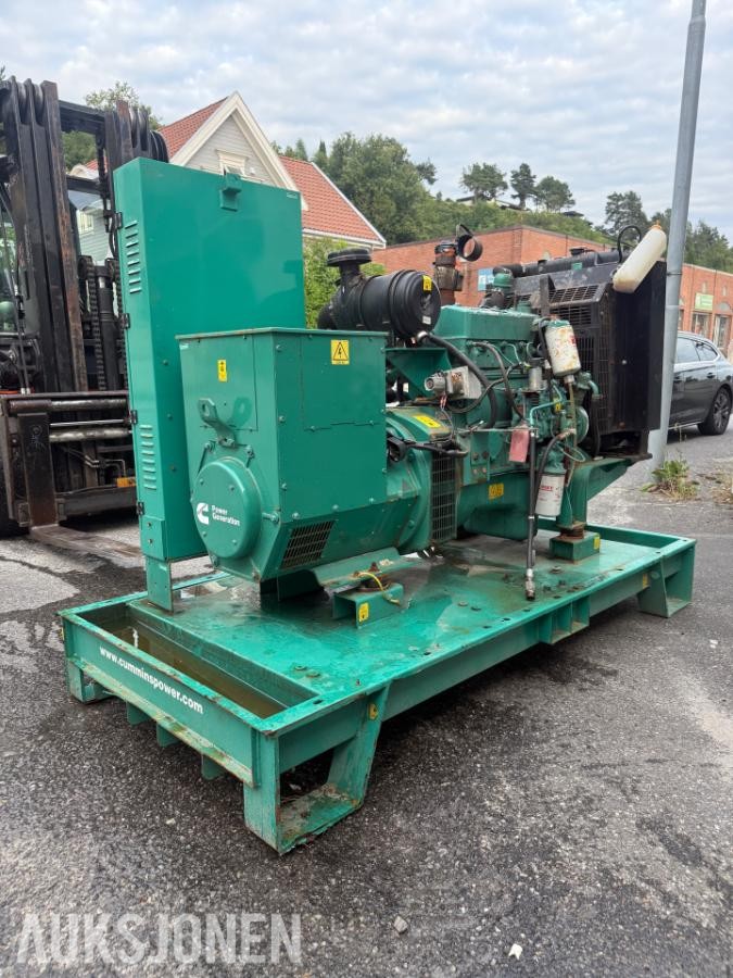 2012 Cummins C66D5 dieselaggregat – 66 kVA , 73 timer