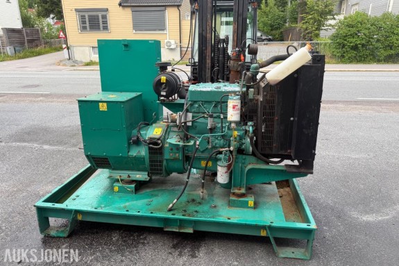 2012 Cummins C66D5 dieselaggregat – 66 kVA , 73 timer