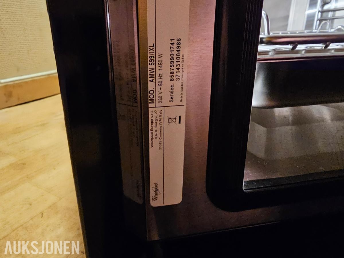 Whirlpool AMW 599/IXL AMW 599/IXL