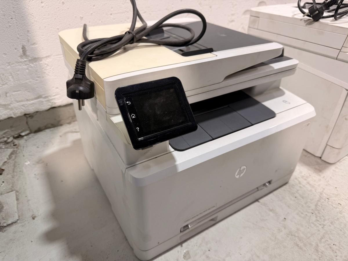 Multifunksjonsskrivere fra HP og Canon med Rexel makuleringsmaskin