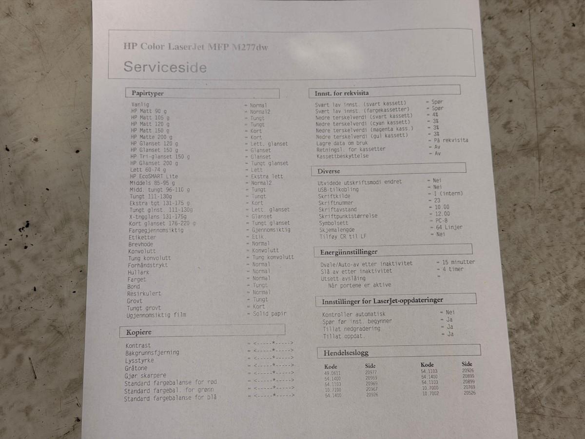 Multifunksjonsskrivere fra HP og Canon med Rexel makuleringsmaskin