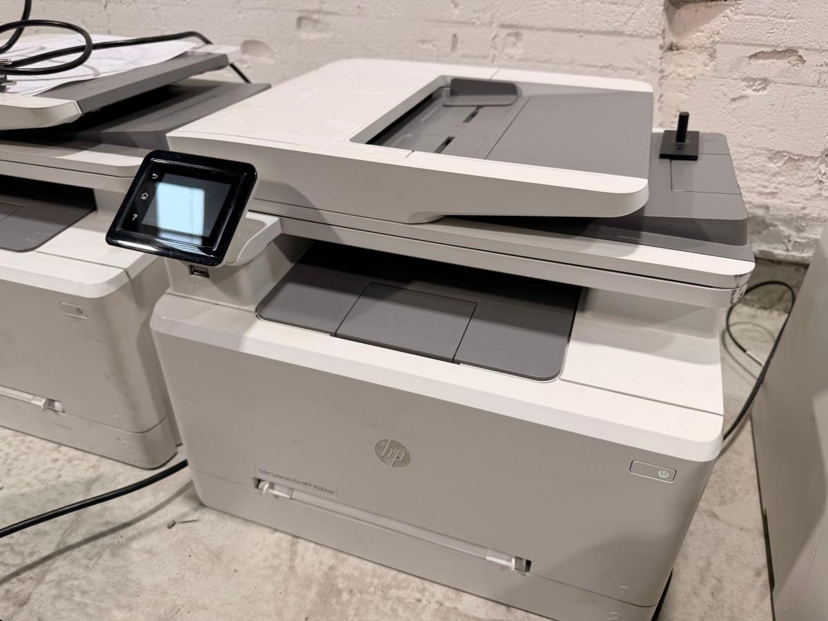 Multifunksjonsskrivere fra HP og Canon med Rexel makuleringsmaskin