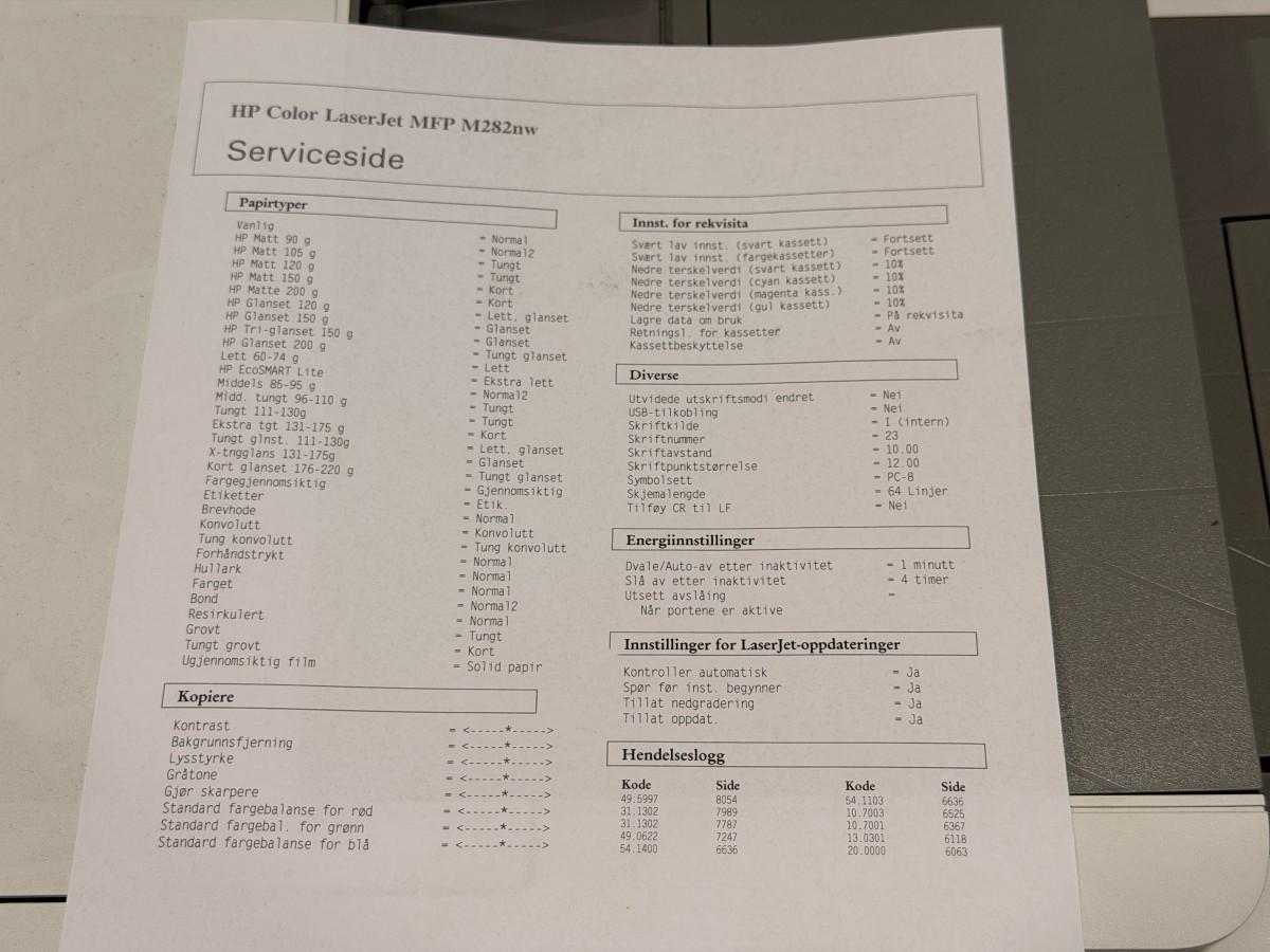 Multifunksjonsskrivere fra HP og Canon med Rexel makuleringsmaskin