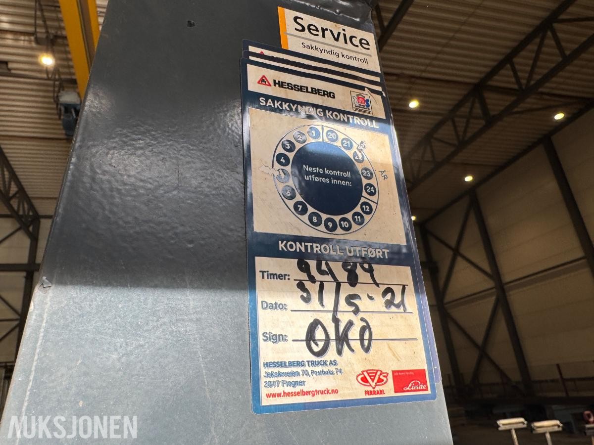 1997 Jungheinrich ETV-Q25 skyvemasttruck - Timer: 9562