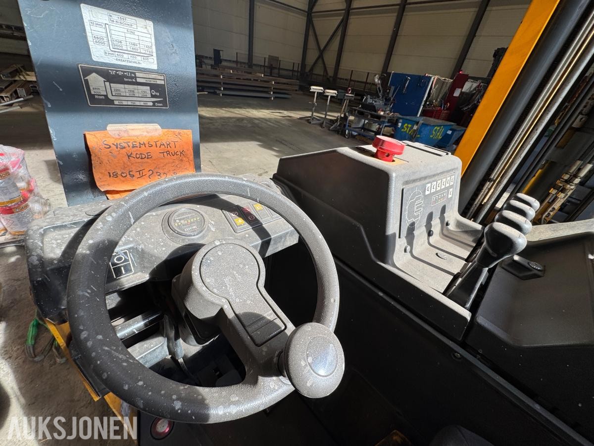 1997 Jungheinrich ETV-Q25 skyvemasttruck - Timer: 9562