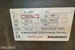 1997 Jungheinrich ETV-Q25 skyvemasttruck - Timer: 9562